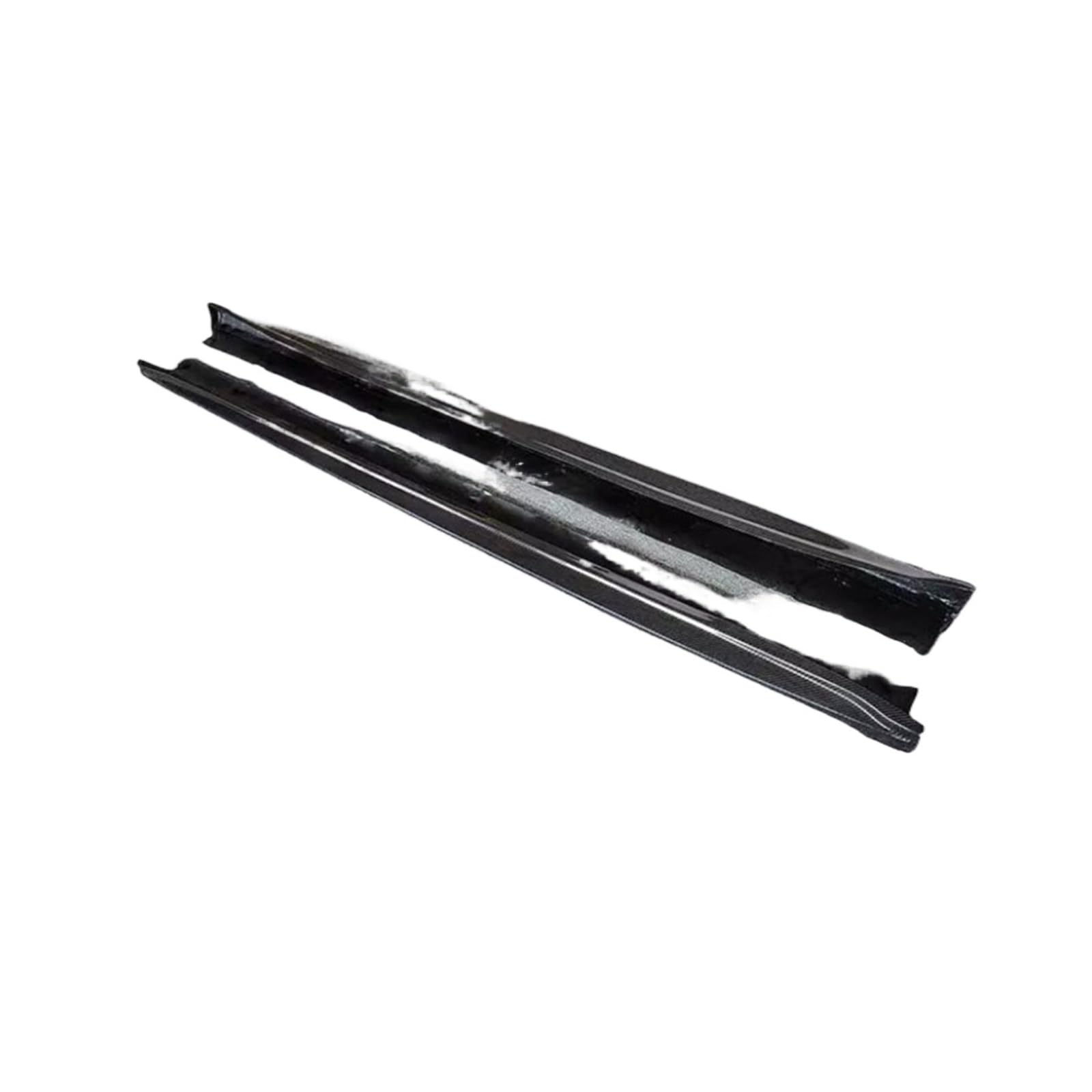 DACOLWZING Frontlippe Heckdiffusor Seitenschweller-Kit Kofferraumspoiler Kompatibel for Porsche -Cayenne Coupé 2018 2019 2020 2021 2022 2023 ECHTE KOHLEFASER(Skirt Kit) von DACOLWZING