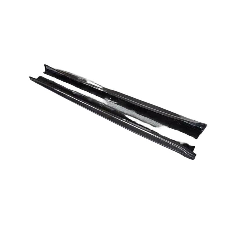 DACOLWZING Frontlippe Heckdiffusor Seitenschweller-Kit Kofferraumspoiler Kompatibel for Porsche -Cayenne Coupé 2018 2019 2020 2021 2022 2023 ECHTE KOHLEFASER(Skirt Kit) von DACOLWZING