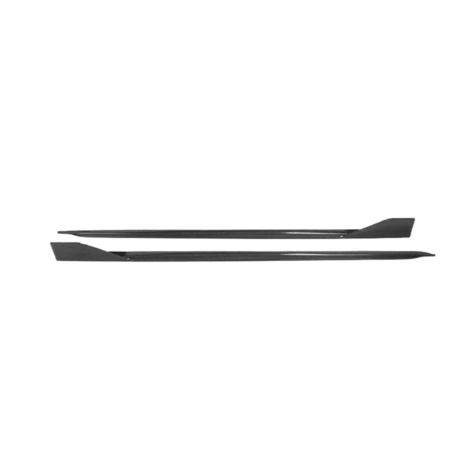 DACOLWZING Frontlippe Heckdiffusor Stoßstange Seitenschweller Spoiler Body Kit Kompatibel for BMW 1er F40 2019 2020 2021 2022 Echtkohlefaser(Side Skirt) von DACOLWZING