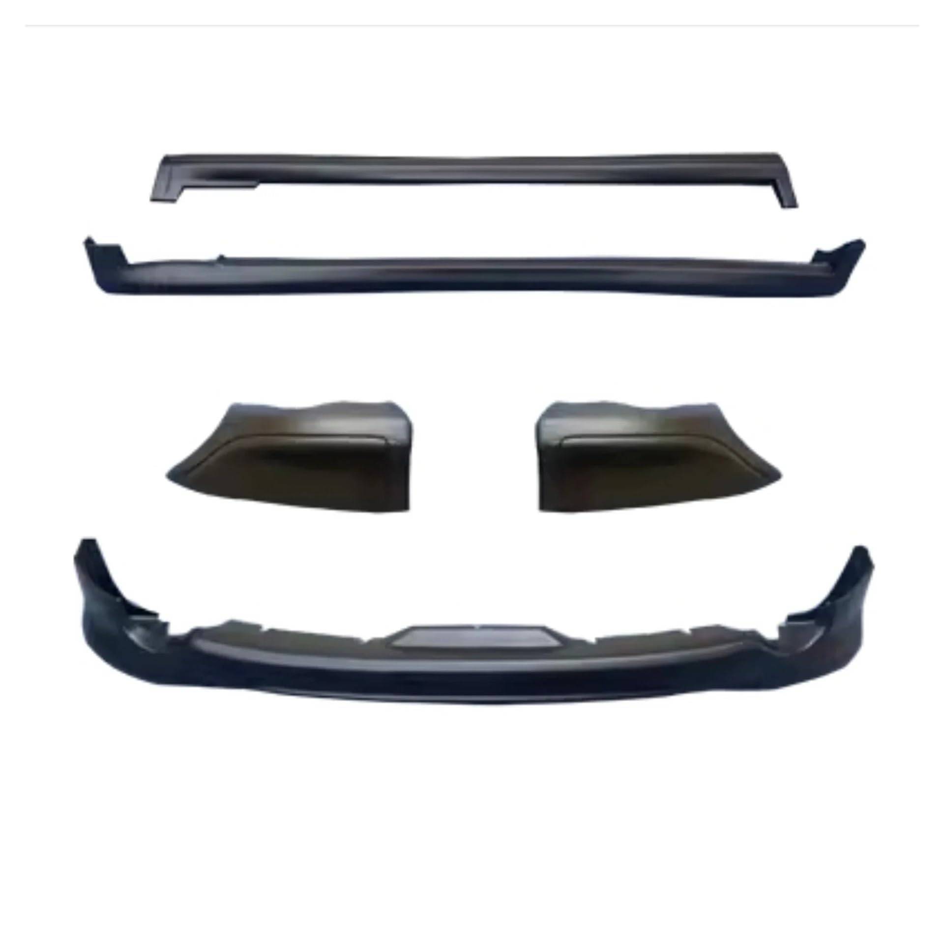 DACOLWZING Frontlippe Seitenschweller Convert Surround Autozubehör Body Kit Kompatibel for Infiniti FX35 FX37 QX70 50S ABS-Material Unlackiert(1) von DACOLWZING