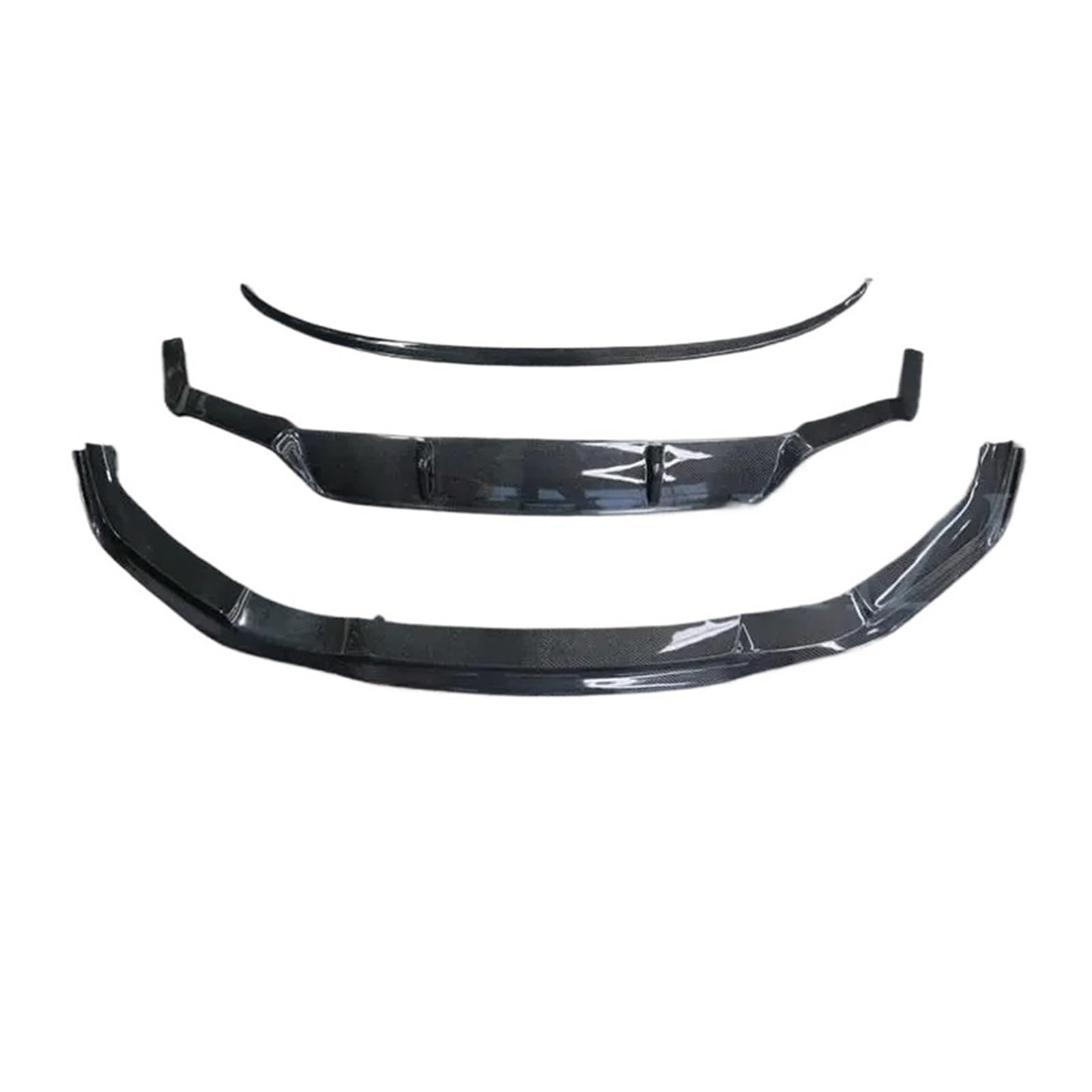 DACOLWZING Frontlippe und Heckstoßstangendiffusor, Kofferraumspoiler, kompatibel mit BMW 6er GT G32 2019 2020 2021, echte Kohlefaser(LIP DIFFUSER SPOILER) von DACOLWZING