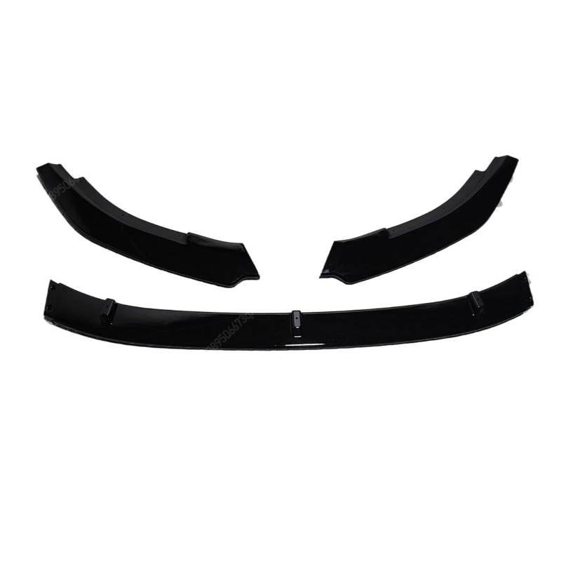 DACOLWZING Frontschürze Lip Spoiler Splitter Diffusor Abdeckung Deflektor Kompatibel for VW Golf 6 MK6 GTI GTD 2009-2013(Gloss Black) von DACOLWZING