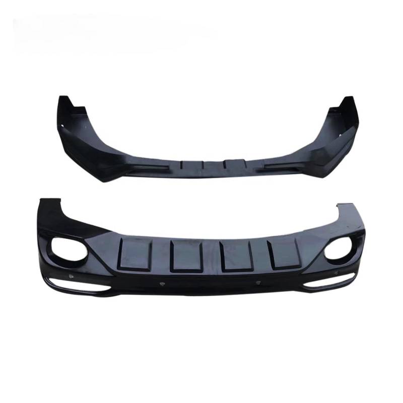 DACOLWZING Frontsplitterlippe, Hecklippe, ABS-Kunststoff, Auto-Autoscooter, Karosserie-Kit, kompatibel mit MG HS 2019–2022 von DACOLWZING