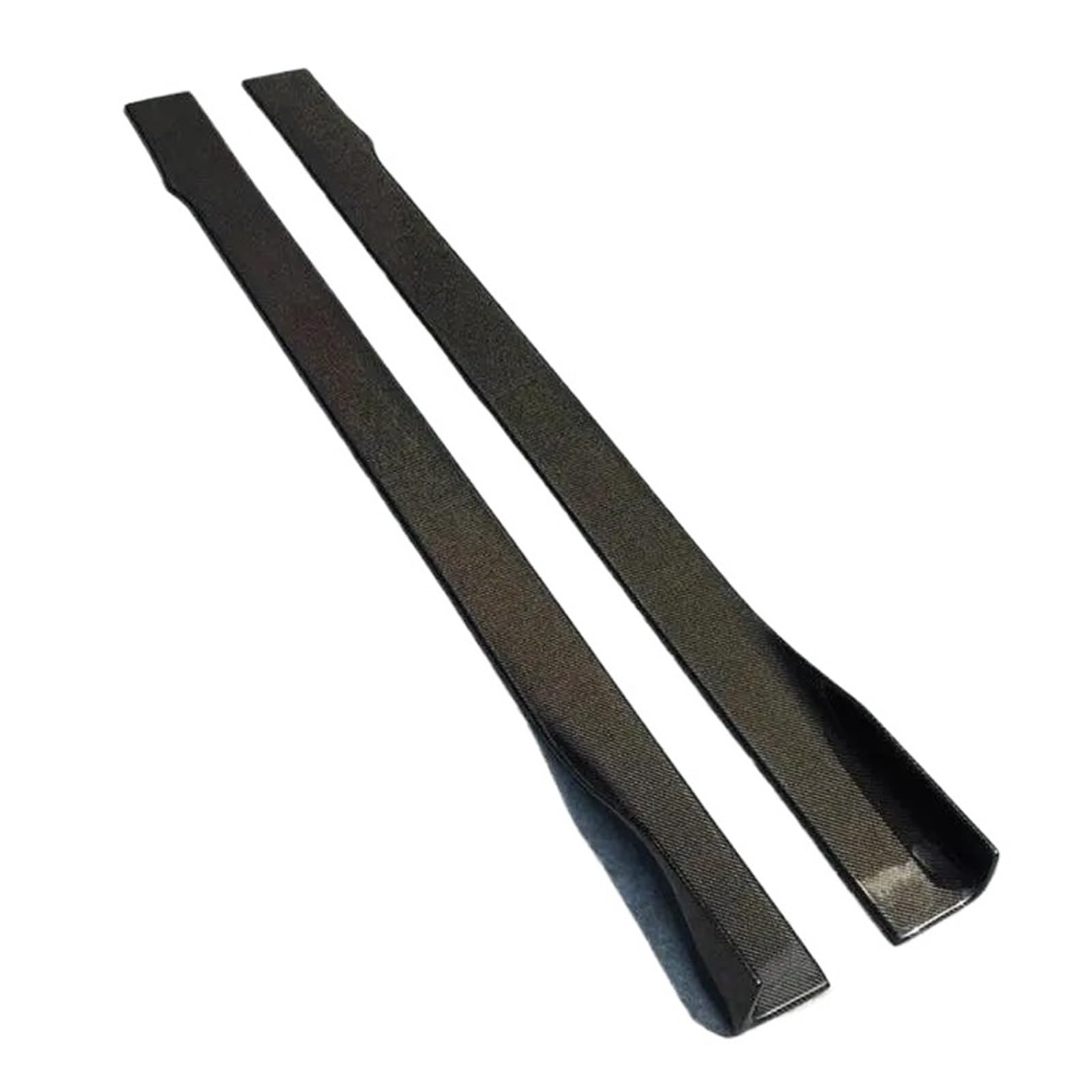 DACOLWZING Frontspoilerlippe, Heckdiffusor, Seitenschweller, kompatibel mit Mercedes-Benz W213 E200 E260 E300 E63 2016–2020, Kohlefaser(Side skirts) von DACOLWZING