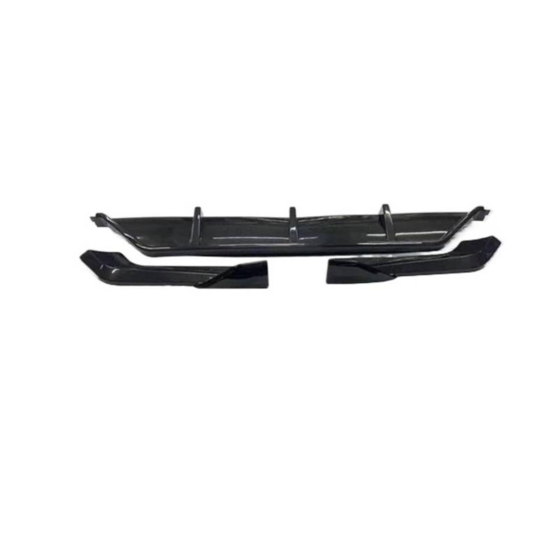 DACOLWZING Frontspoilerlippe, Heckdiffusor, Seitenschweller-Kit, Spoiler-Modifikation, kompatibel mit BMW X5 F15 2014 2015 2016 2017 2018, Kohlefaser(Rear Diffuser) von DACOLWZING