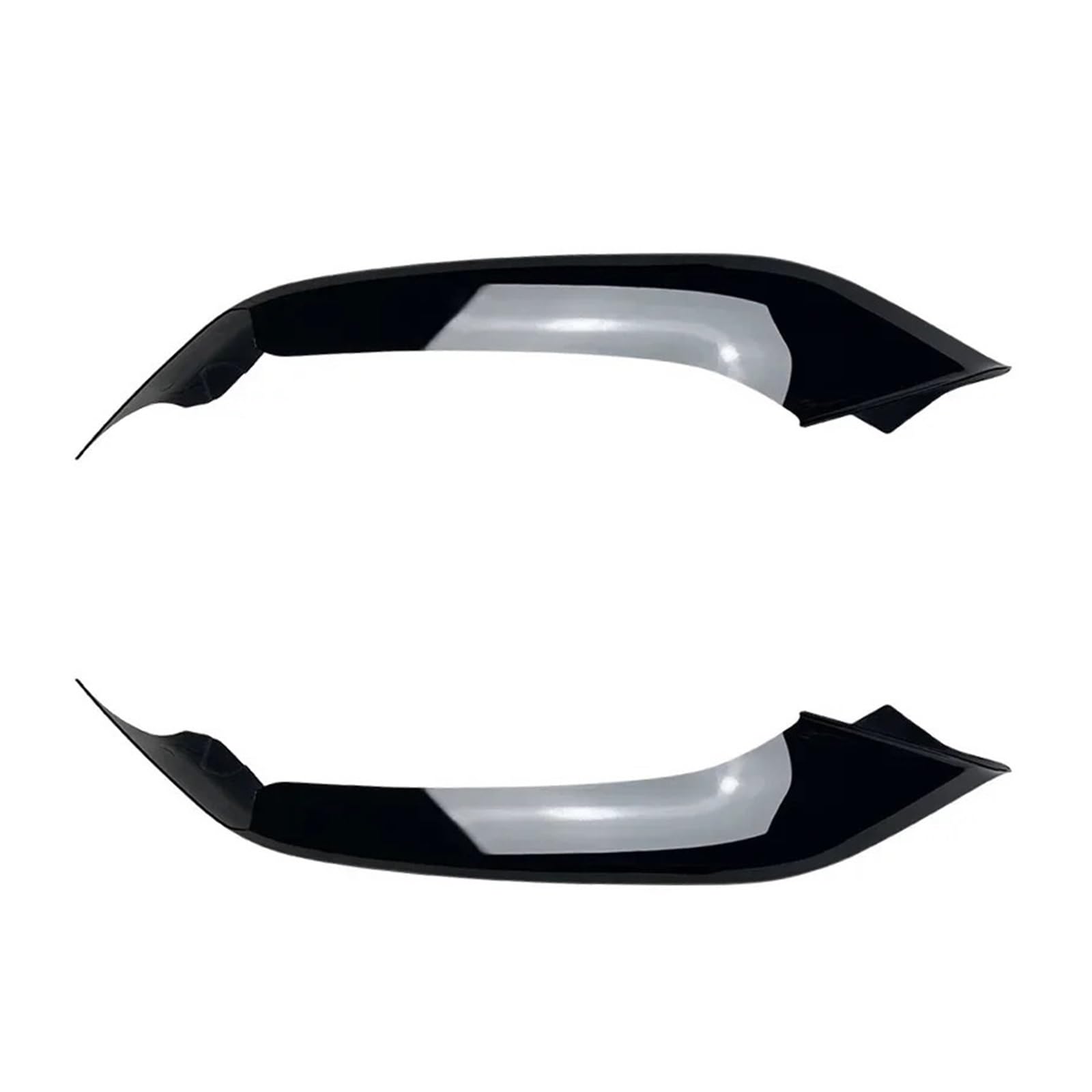 DACOLWZING Frontspoilerlippe, Splitter, Diffusorabdeckung, kompatibel mit BMW 5er G30 G31 M-Sport 525i 530i 2017–2020, Schutzkörper-Kit, Schwarz glänzend(Gloss Black A) von DACOLWZING