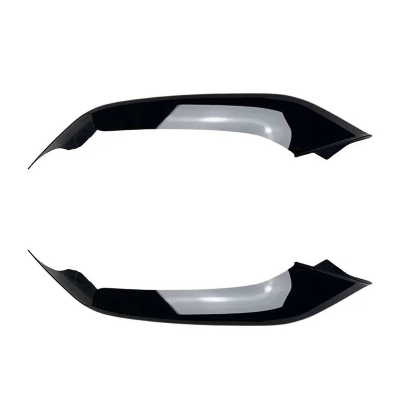 DACOLWZING Frontspoilerlippe, Splitter, Diffusorabdeckung, kompatibel mit BMW 5er G30 G31 M-Sport 525i 530i 2017–2020, Schutzkörper-Kit, Schwarz glänzend(Gloss Black A) von DACOLWZING