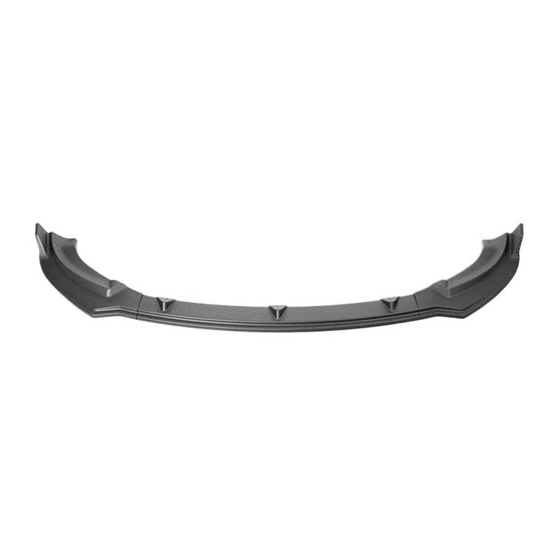 DACOLWZING Frontspoilerlippe, untere Stoßstange, Splitter, Styling-Kit for Fahrzeugmodifikationen außen, kompatibel mit Tesla Model 3 2016–2023, Highland 2024(3 Matte Carbon) von DACOLWZING