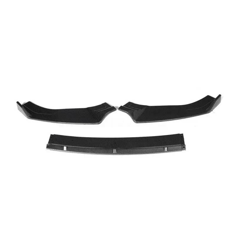 DACOLWZING Frontspoilerlippe, unterer Stoßstangenschutz, kompatibel mit VW -Golf MK7 7.5 GTI R GTD 2014-2019 (nicht for 7/7.5)(Carbon Fiber) von DACOLWZING