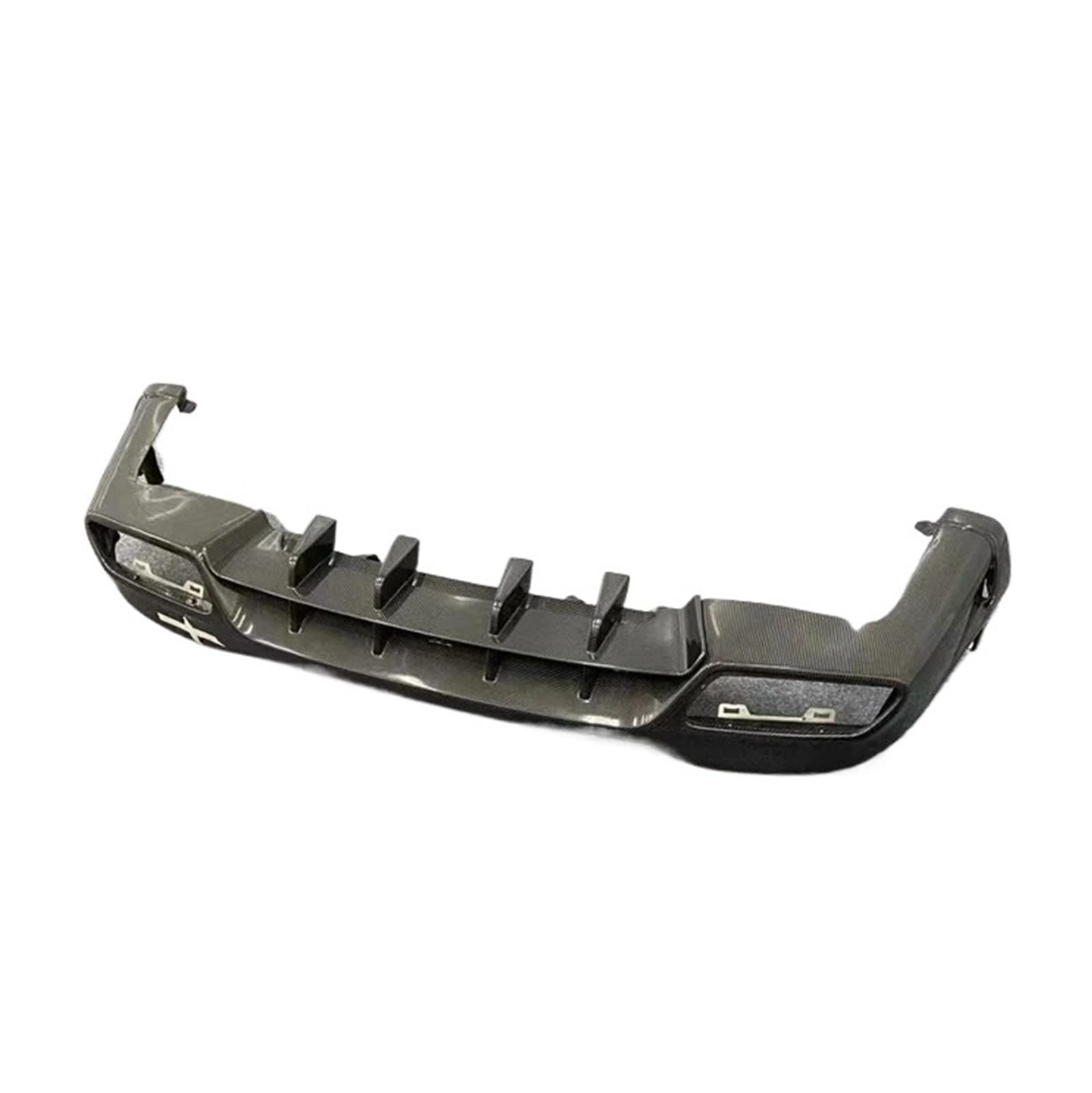 DACOLWZING Frontspoilerlippe Heckdiffusor Spoiler Kompatibel for Mercedes -Benz X253 GLC/GLC63 AMG 2015-2019 Modifizierte Echtkohlefaser(Rear Diffuser) von DACOLWZING
