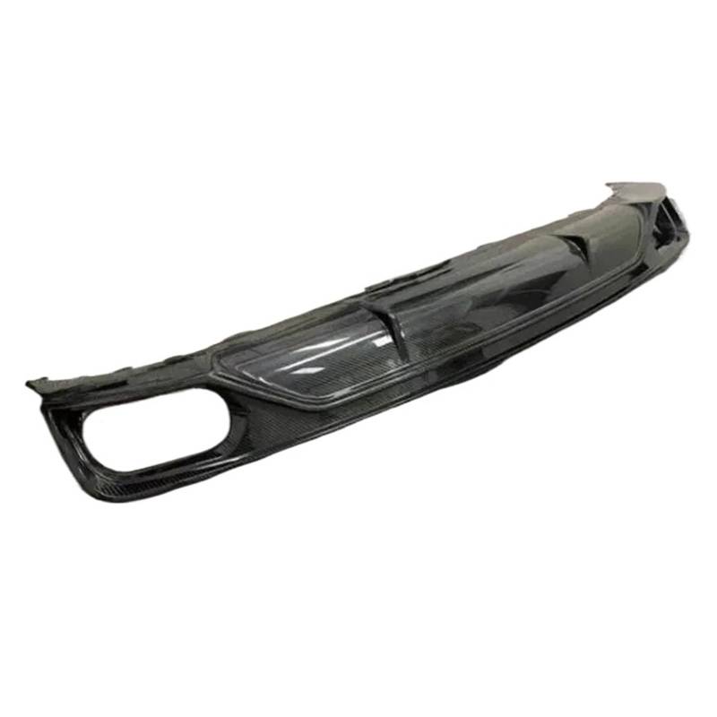DACOLWZING Frontspoilerlippe Heckspoilerdiffusor Kompatibel for Audi Q8 2019-2023 ABT Style Echtkohlefaser(Diffuser) von DACOLWZING