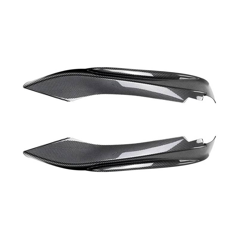 DACOLWZING Frontspoilerlippe Splitter Diffusor Abdeckung Schutz Tuning Kompatibel for BMW 420i 425i 430i 440i M440i 2014-2020 F32 F33 F36 M Sport(Carbon Look B) von DACOLWZING
