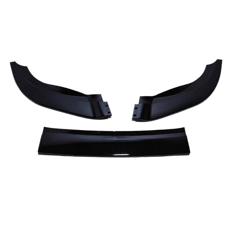 DACOLWZING Frontspoilerlippe Splitter Diffusor Deflektor Canard Spoiler Body Kits Tuning Kompatibel for VW Golf 6 MK6 R R20 2008-2013(Gloss Black) von DACOLWZING