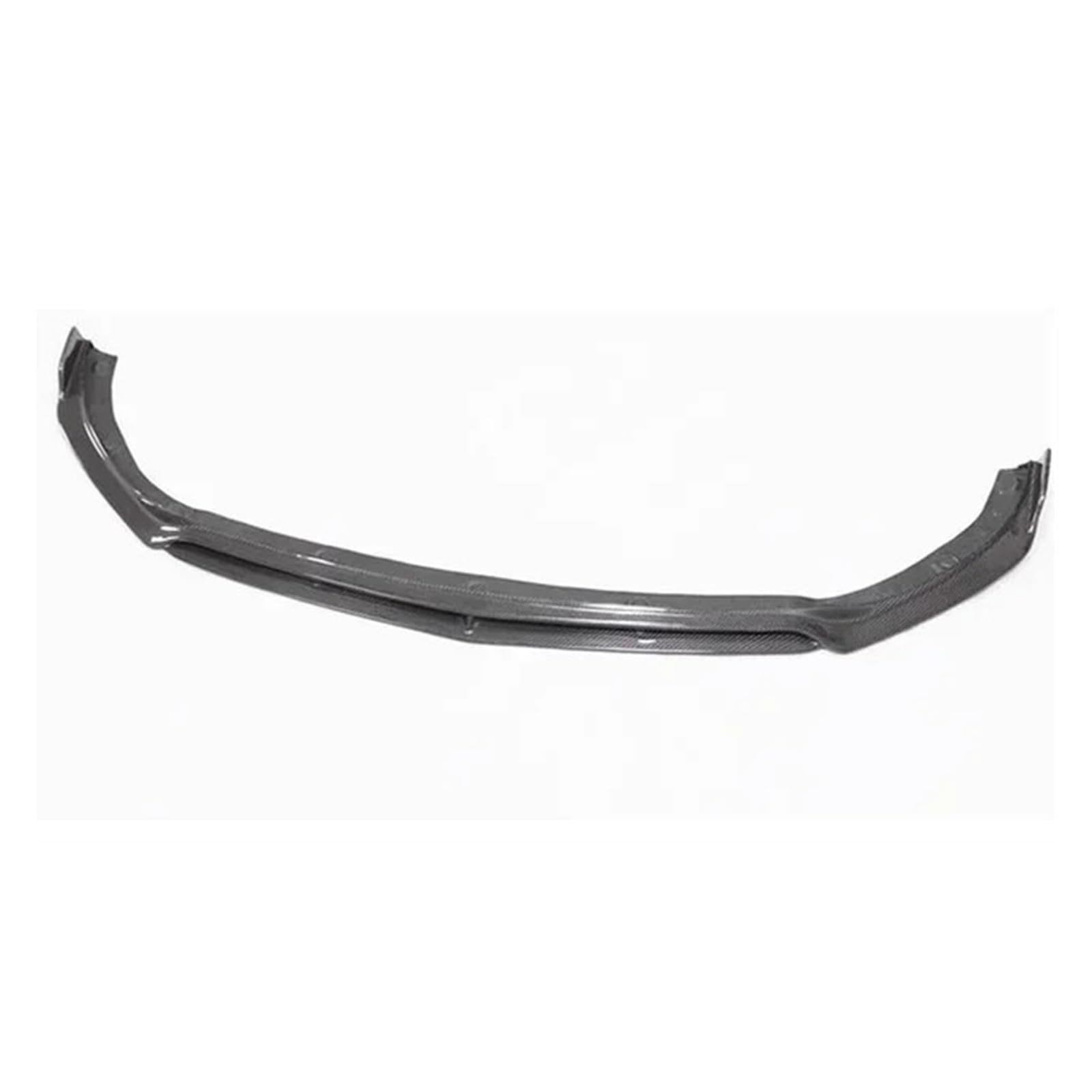 DACOLWZING Frontspoilerlippe Splitter Flaps Spoiler Body Kit Abdeckung Kompatibel for Benz C-Klasse W205 C205 Coupé C43 2019 2020 2021 Echtkohlefaser(Style B) von DACOLWZING