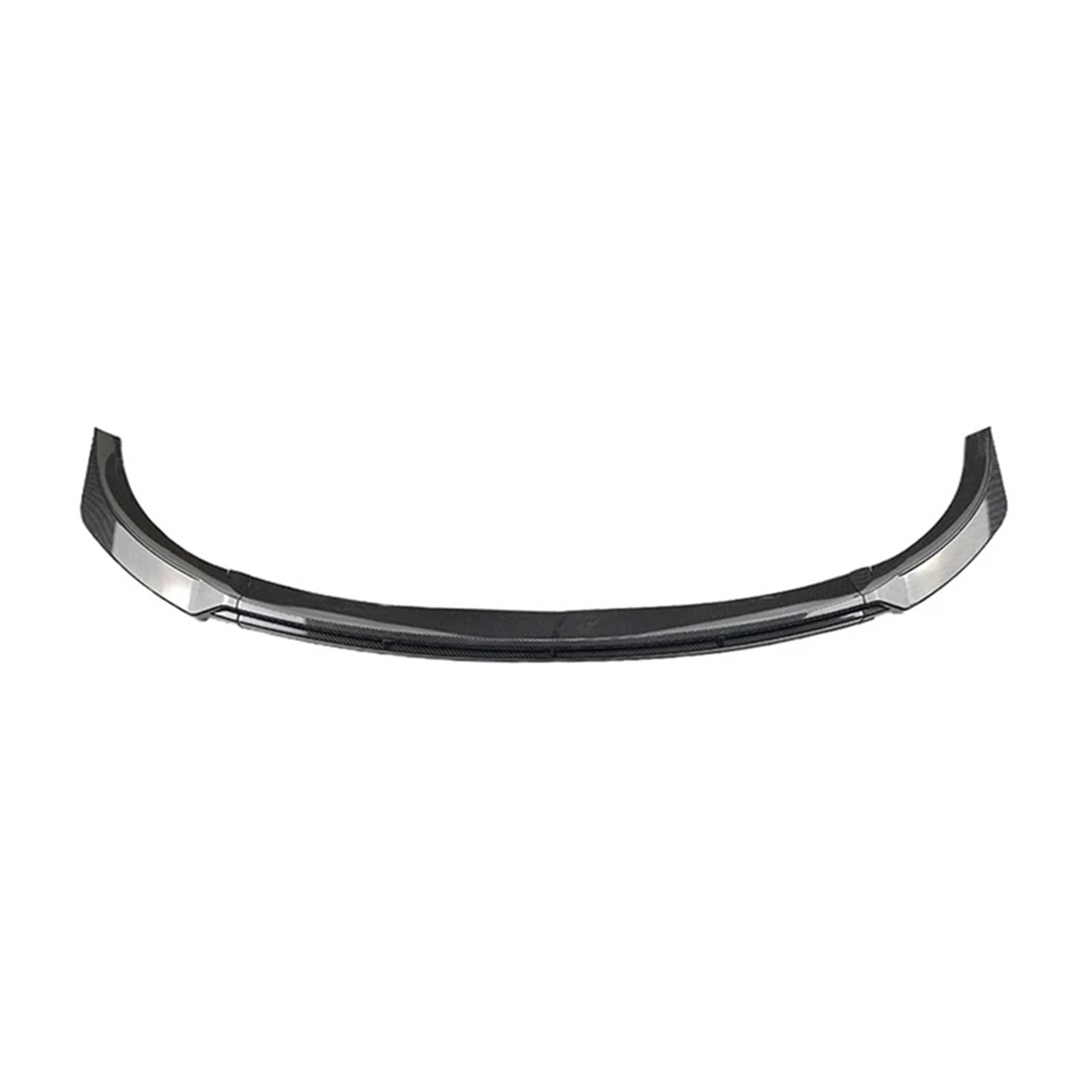 DACOLWZING Frontspoilerlippe Splitter Guard Body Kit Kompatibel for Tesla Model Y 2020-2022 ABS Glänzend Schwarz Carbon Fiber(Carbon Fiber Look) von DACOLWZING