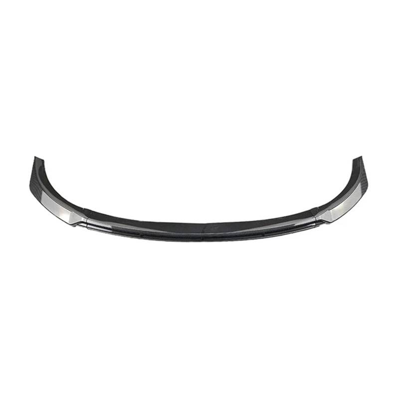 DACOLWZING Frontspoilerlippe Splitter Guard Body Kit Kompatibel for Tesla Model Y 2020-2022 ABS Glänzend Schwarz Carbon Fiber(Carbon Fiber Look) von DACOLWZING