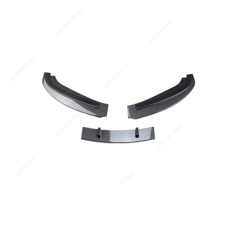 DACOLWZING Frontspoilerlippe Unterer Schutz Klinge Splitter Board Kompatibel for BMW 3er E90 E91 LCI Facelift 325i 330i 2007-2012 Tuning Schwarz(Carbon Look) von DACOLWZING