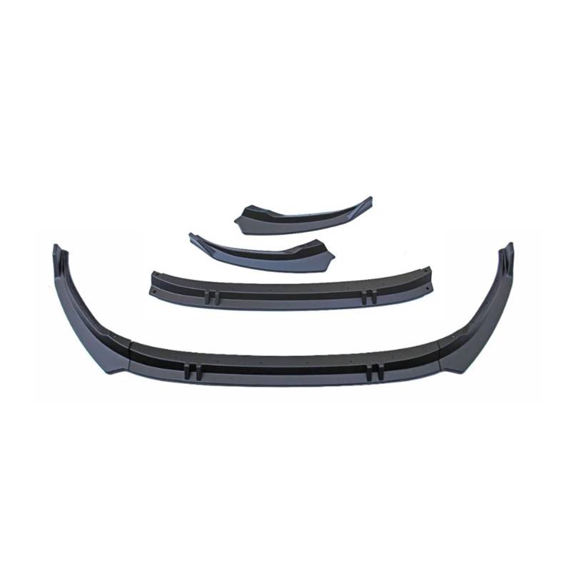 DACOLWZING Frontspoilerlippe Unterkörper-Kit Diffusor Splitter Tuningschutz Kompatibel for Audi S3 / A3 S-Line 8Y 2021 2022 2023 ABS glänzend(Matte Black) von DACOLWZING