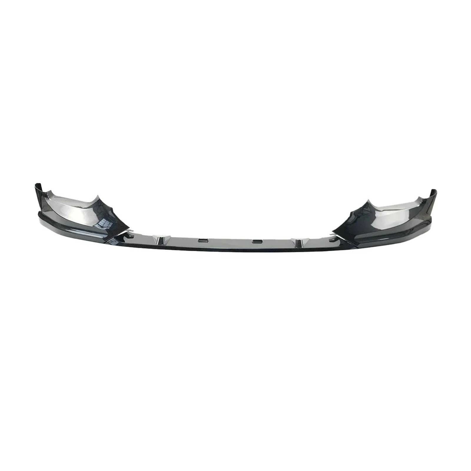DACOLWZING Frontstoßstange Lippe Dekorieren Spoiler Splitter Diffusor Autozubehör Unterer Schutz Kompatibel for BMW F90 M5 M5C 2018-2020(Carbon Fiber Look) von DACOLWZING