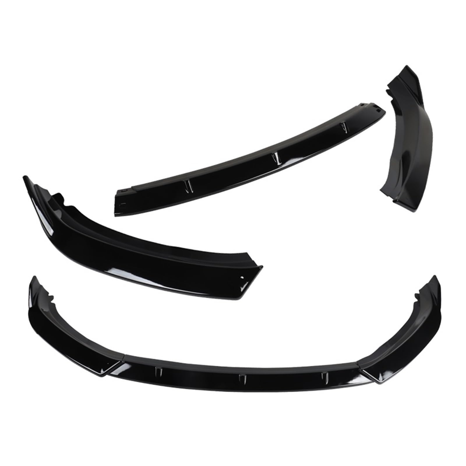DACOLWZING Frontstoßstange Splitter Lip Diffusor Body Kit Spoiler Guard Kompatibel for VW JETTA MK7 2019 2020 2021 2022 Schwarz glänzend STP-Style DACOLWZING Frontstoßstange Splitter Lip Diffusor Body Kit Spoiler Guard Kompatibel for VW JETTA MK7 2019 2020 2021 2022 Schwarz glänzend STP-Style von DACOLWZING