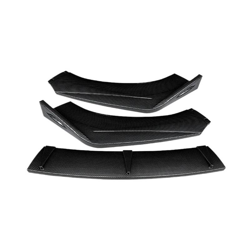 DACOLWZING Frontstoßstange Splitter Lip Diffusor Spoiler Body Kit Kompatibel for Audi A1 2011-2019 Protector Shovel Surround Autoteile(Carbon Fiber Look) von DACOLWZING