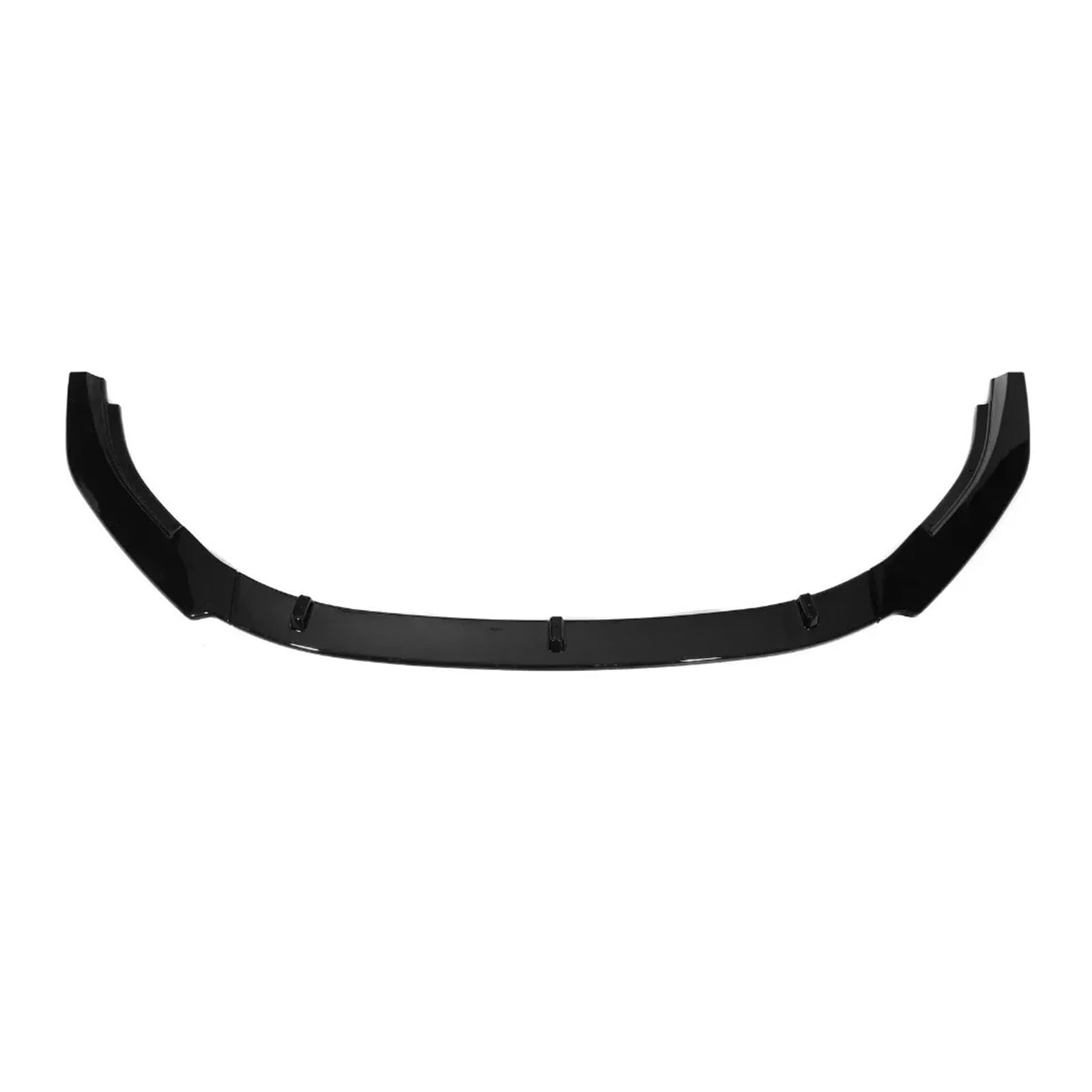 DACOLWZING Frontstoßstange Unterlippe Spoiler Modifikation Karosserieteil Kompatibel for VW -Golf 6 MK6 GTI GTD R20 2010-2013(Gloss Black) von DACOLWZING