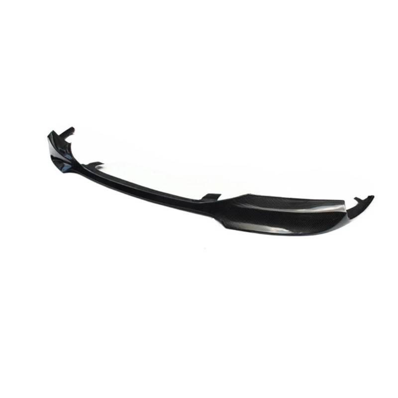 DACOLWZING Frontstoßstangen-Diffusor-Spoiler Kompatibel for BMW F10 Limousine F11 Kombi 520 528 535 550 mit M-Paket 2011-2017 V-Stil Kohlefaser von DACOLWZING