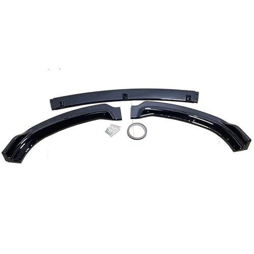 DACOLWZING Frontstoßstangen-Splitter-Lippen-Diffusor-Spoiler-Abdeckungs-Schutz-Deflektor-Körper-Kit Kompatibel for BMW 3er F30 F31 318i 320i 315i 340i 2013-2019(Gloss Black) von DACOLWZING
