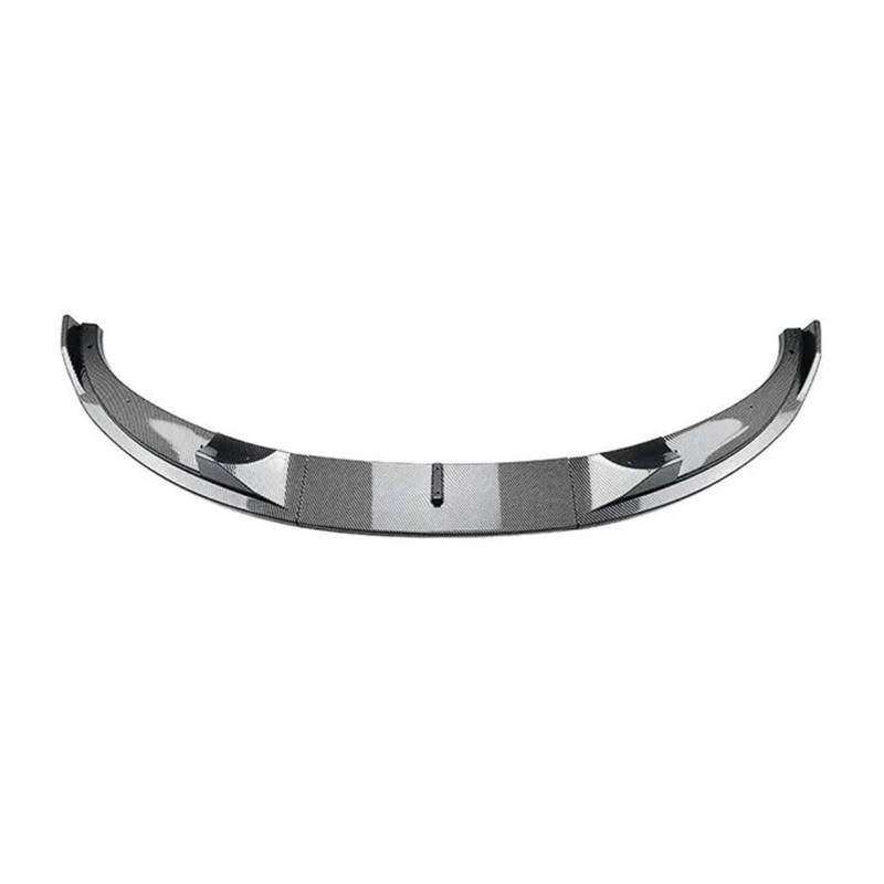 DACOLWZING Frontstoßstangenlippe Splitter Spoiler Diffusor Frontal Body Kit Autozubehör Kompatibel for BMW 5 Series E60 E61 M5 2005-2010 Glanzschwarz PP(Carbon look) von DACOLWZING