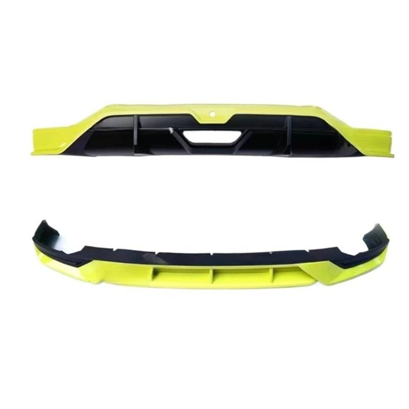 DACOLWZING Frontstoßstangenlippen, Heckdiffusor, Spoiler, Außen-Auto-Tuning-Teile, Bodykit, Sport-Tuning, kompatibel mit BYD 2023 EV Seagull DC(GG set) von DACOLWZING