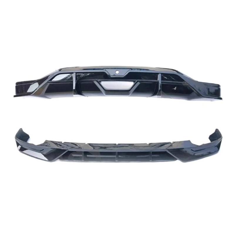 DACOLWZING Frontstoßstangenlippen, Heckdiffusor, Spoiler, Außen-Auto-Tuning-Teile, Bodykit, Sport-Tuning, kompatibel mit BYD 2023 EV Seagull DC(Gb set) von DACOLWZING