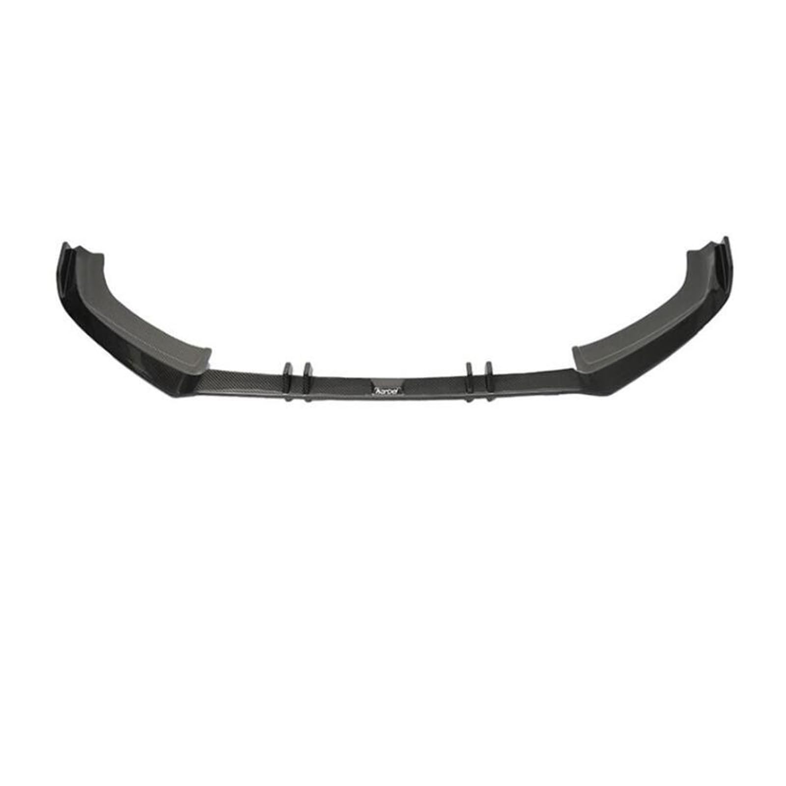 DACOLWZING Frontstoßstangensplitter Lippe Heckdiffusor Spoiler Seitenschweller Kompatibel for Audi A4 Allroad B9 2016 2017 2018 2019 Echte Kohlefaser(Front Lip) von DACOLWZING