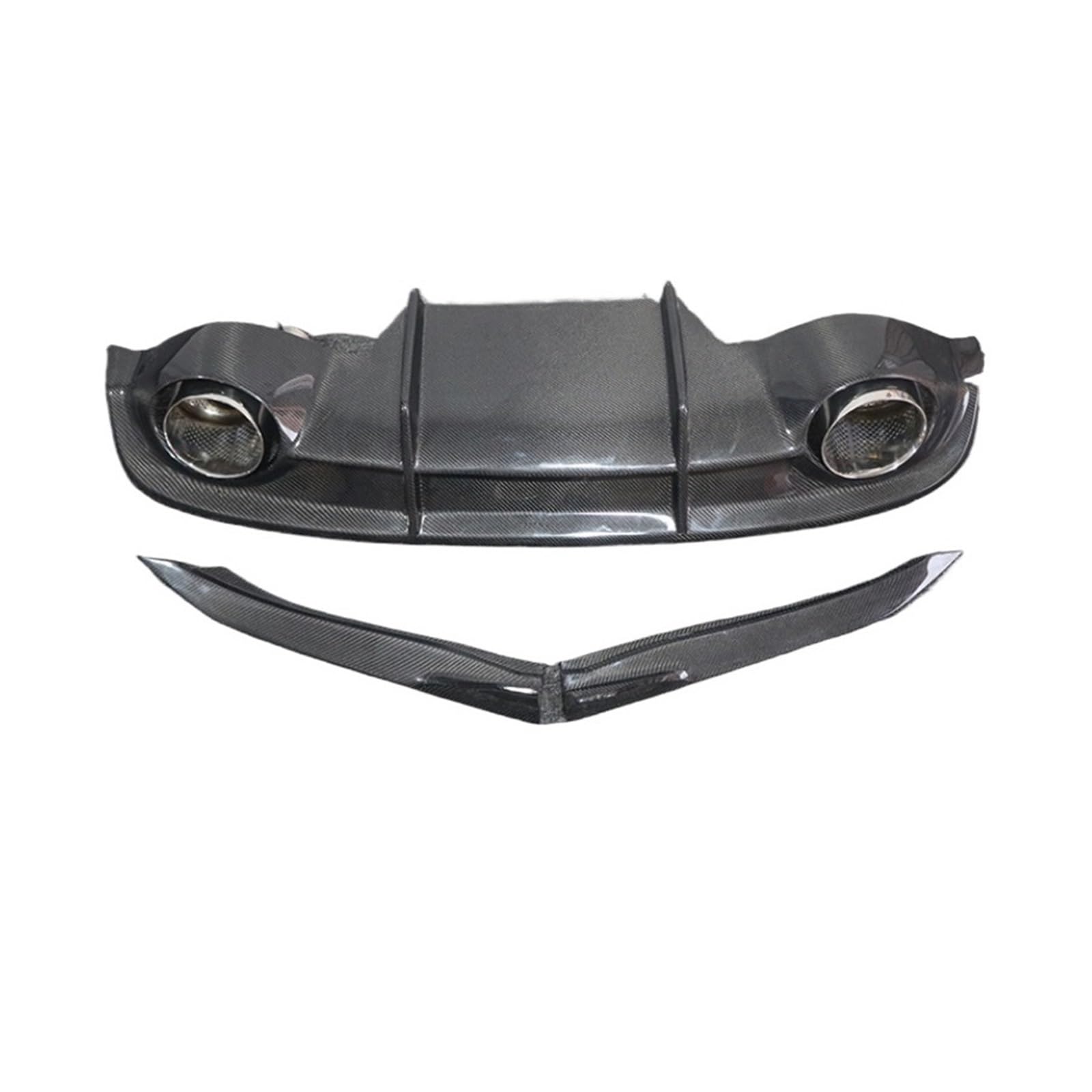 DACOLWZING Heckdiffusor Stoßstange Auspufflippe Spoiler Splitter Abdeckung Kompatibel for Jaguar XF 2016 2017 2018 2019 2020 Hochwertige Kohlefaser DACOLWZING Heckdiffusor Stoßstange Auspufflippe Spoiler Splitter Abdeckung Kompatibel for Jaguar XF 2016 2017 2018 2019 2020 Hochwertige Kohlefaser von DACOLWZING