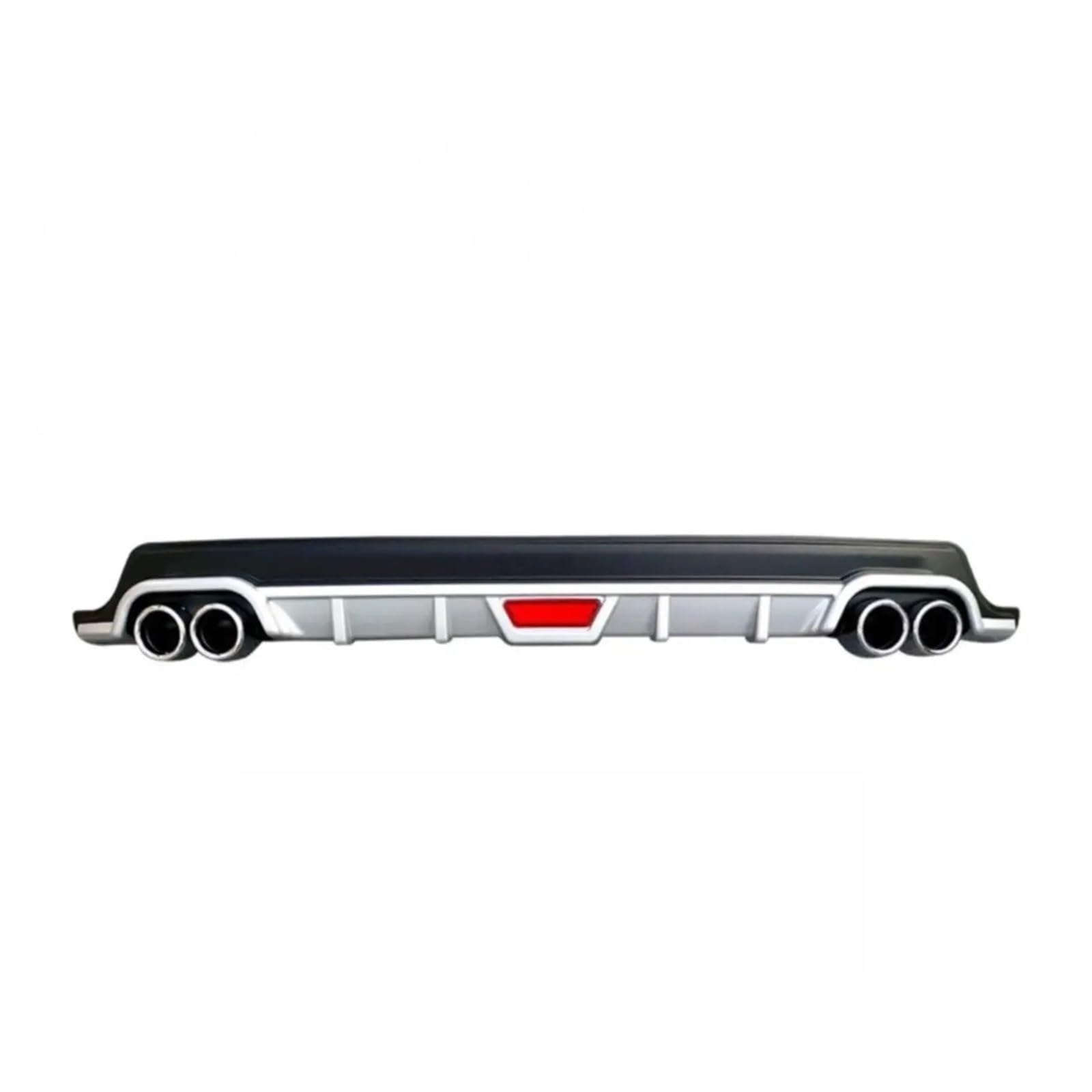 DACOLWZING Hecklippe Allzweck-Stoßstangensplitter Spoiler Haubenabdeckung Spiegel Cupra Kompatibel for Opel -Vecta B 1995 bis 2002 Jahre(Gray) von DACOLWZING