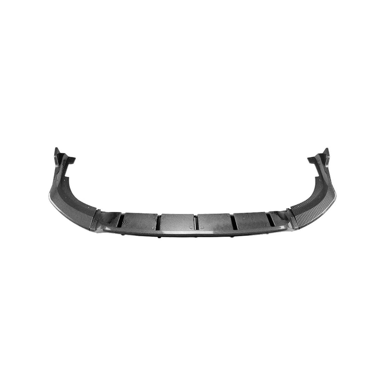 DACOLWZING Heckspoilerlippe, Diffusor, Splitter, Verkleidung, kompatibel mit VW -Tiguan MK2 R 2021 2022 2023, ABS, Schwarz glänzend(Carbon Look) von DACOLWZING