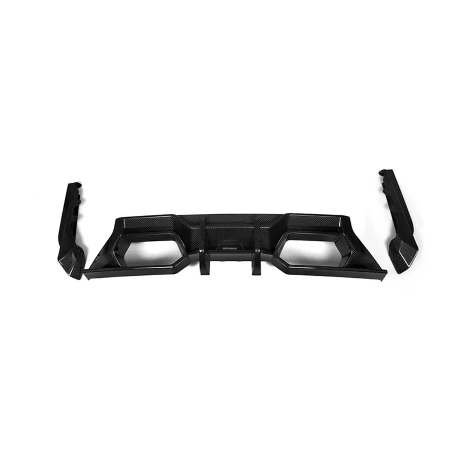 DACOLWZING Heckspoilerlippe, Diffusorlippe, Kinn-Bodykits, kompatibel mit BMW 2er-Serie G87 M2 2023-IN, Dry Carbon Fiber Tech SQ Style DACOLWZING Heckspoilerlippe, Diffusorlippe, Kinn-Bodykits, kompatibel mit BMW 2er-Serie G87 M2 2023-IN, Dry Carbon Fiber Tech SQ Style von DACOLWZING