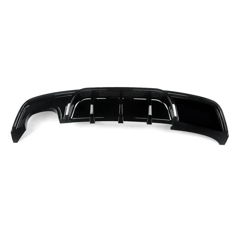 DACOLWZING Heckspoilerlippe Diffusor Kompatibel for BMW 1er E82 M Sport Glanz Schwarz von DACOLWZING