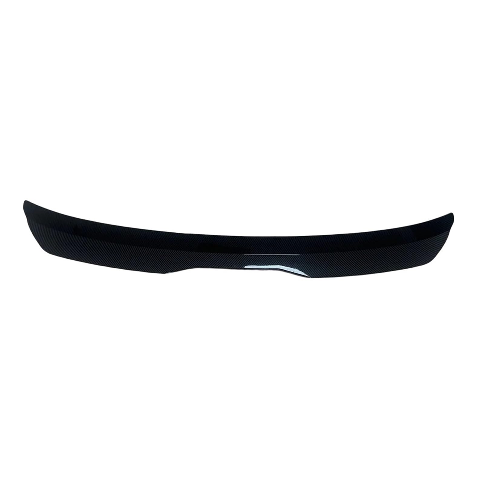 DACOLWZING Hinten Dach Flügel Fließheck Spoiler Lip Kompatibel for FIAT GRANDE PUNTO ABARTH 2007 2008 2009 2010 Glänzend Schwarz ABS Kunststoff(Carbon look) von DACOLWZING