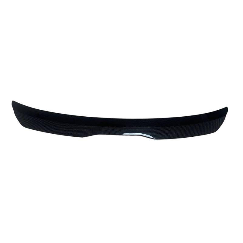 DACOLWZING Hinten Dach Flügel Fließheck Spoiler Lip Kompatibel for FIAT GRANDE PUNTO ABARTH 2007 2008 2009 2010 Glänzend Schwarz ABS Kunststoff(Carbon look) von DACOLWZING