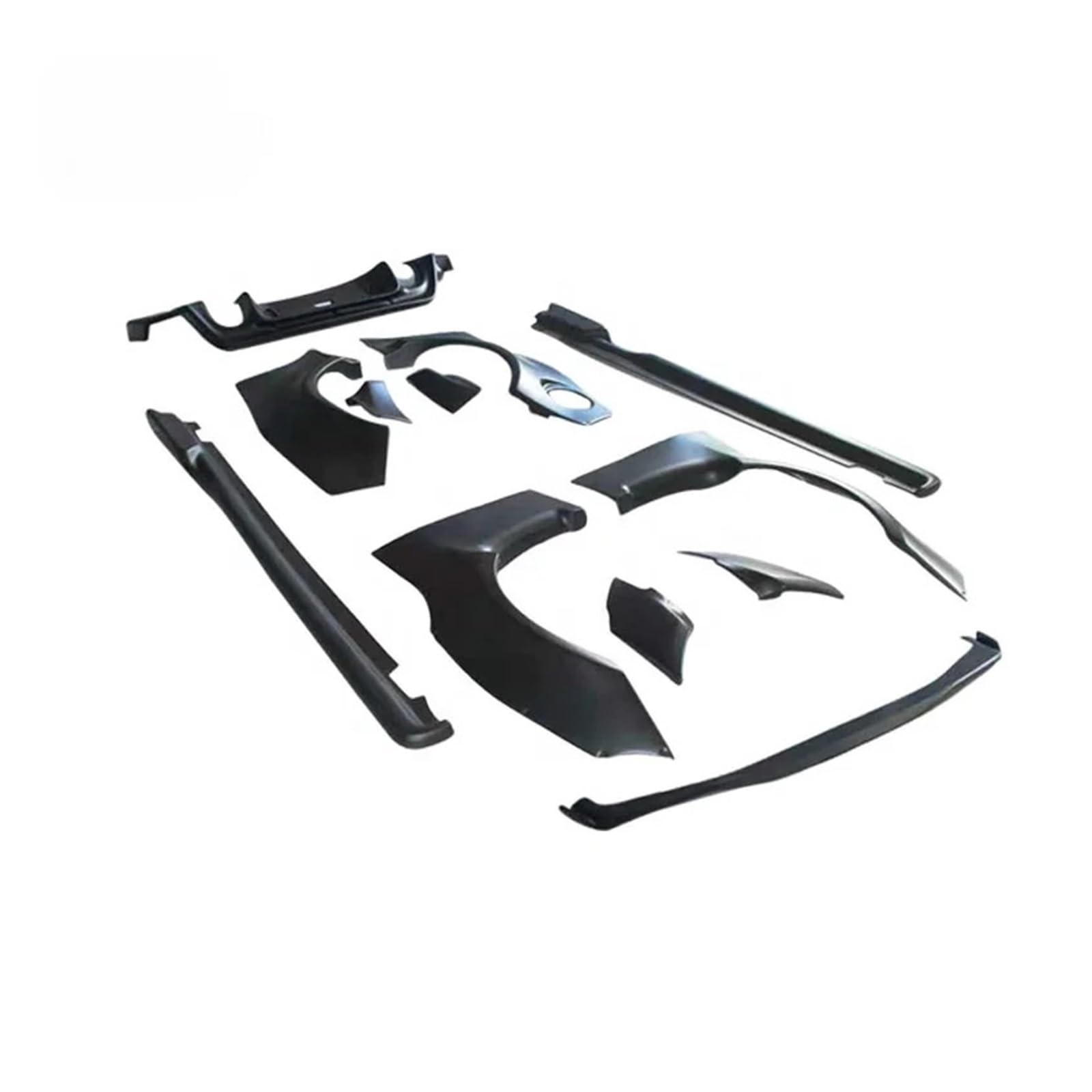 DACOLWZING Karosserie-Kits Widebody-Kotflügel, Frontspoilerlippe, Heckdiffusorlippe, Seitenschweller, kompatibel mit Toyota GT86 2013–2015 von DACOLWZING