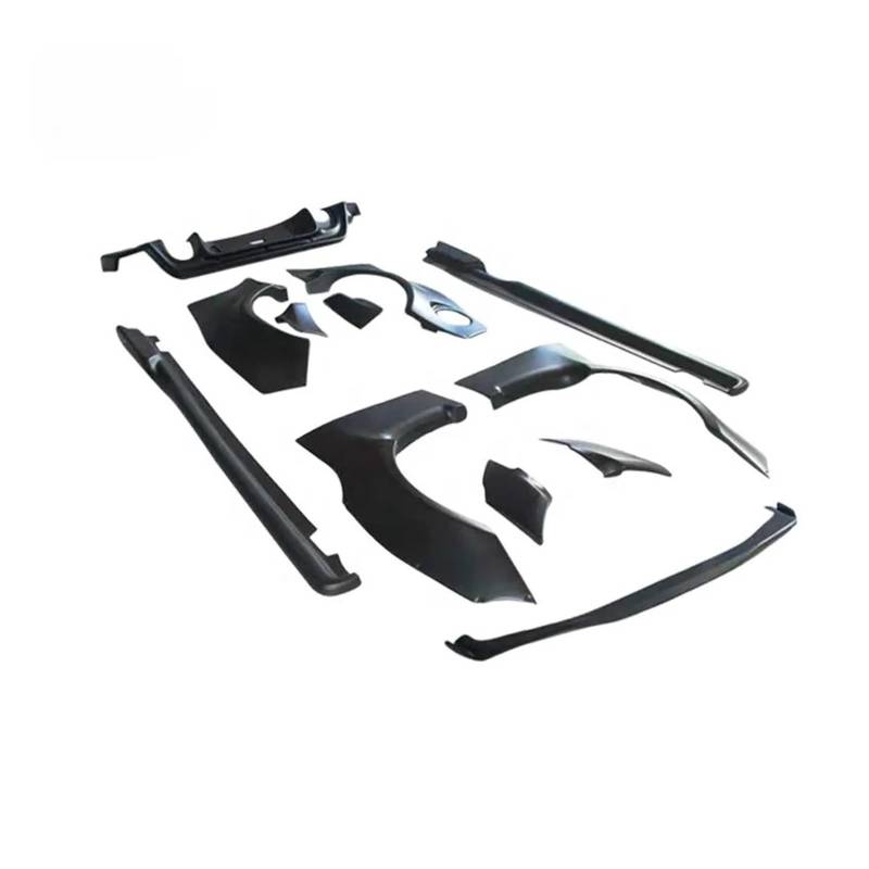 DACOLWZING Karosserie-Kits Widebody-Kotflügel, Frontspoilerlippe, Heckdiffusorlippe, Seitenschweller, kompatibel mit Toyota GT86 2013–2015 von DACOLWZING
