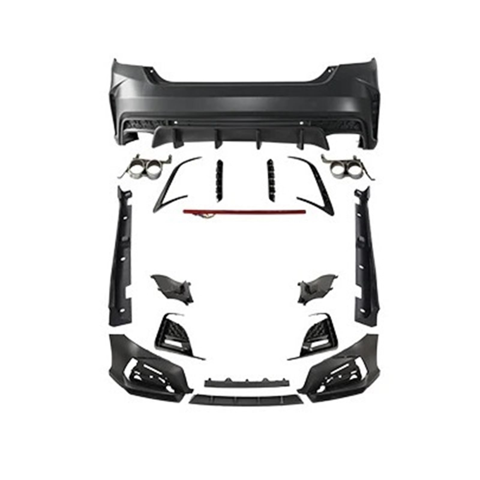 DACOLWZING Primer Bodykit Stoßstangen vorne und hinten Seitenschweller Autoteile Karosseriesysteme Zubehör Kompatibel for Accord 2018-2022 DACOLWZING Primer Bodykit Stoßstangen vorne und hinten Seitenschweller Autoteile Karosseriesysteme Zubehör Kompatibel for Accord 2018-2022 von DACOLWZING