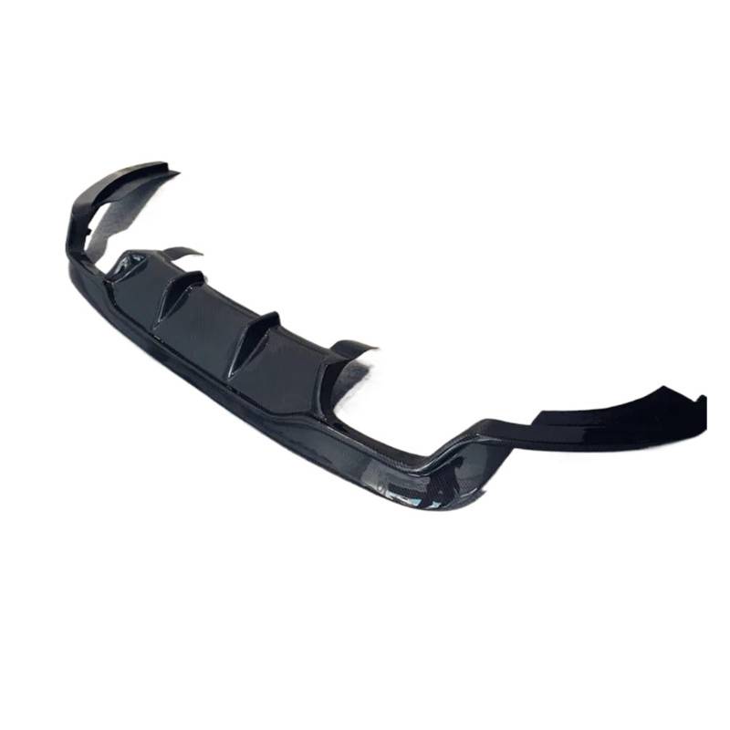 DACOLWZING Real Carbon Fiber Frontstoßstange Lippe Heckstoßstange Diffusor Seitenschweller Kompatibel for BMW X5 F15 X5M X6 F16 X6M 2014-2018(X5 F15 Rear Diffuser) von DACOLWZING