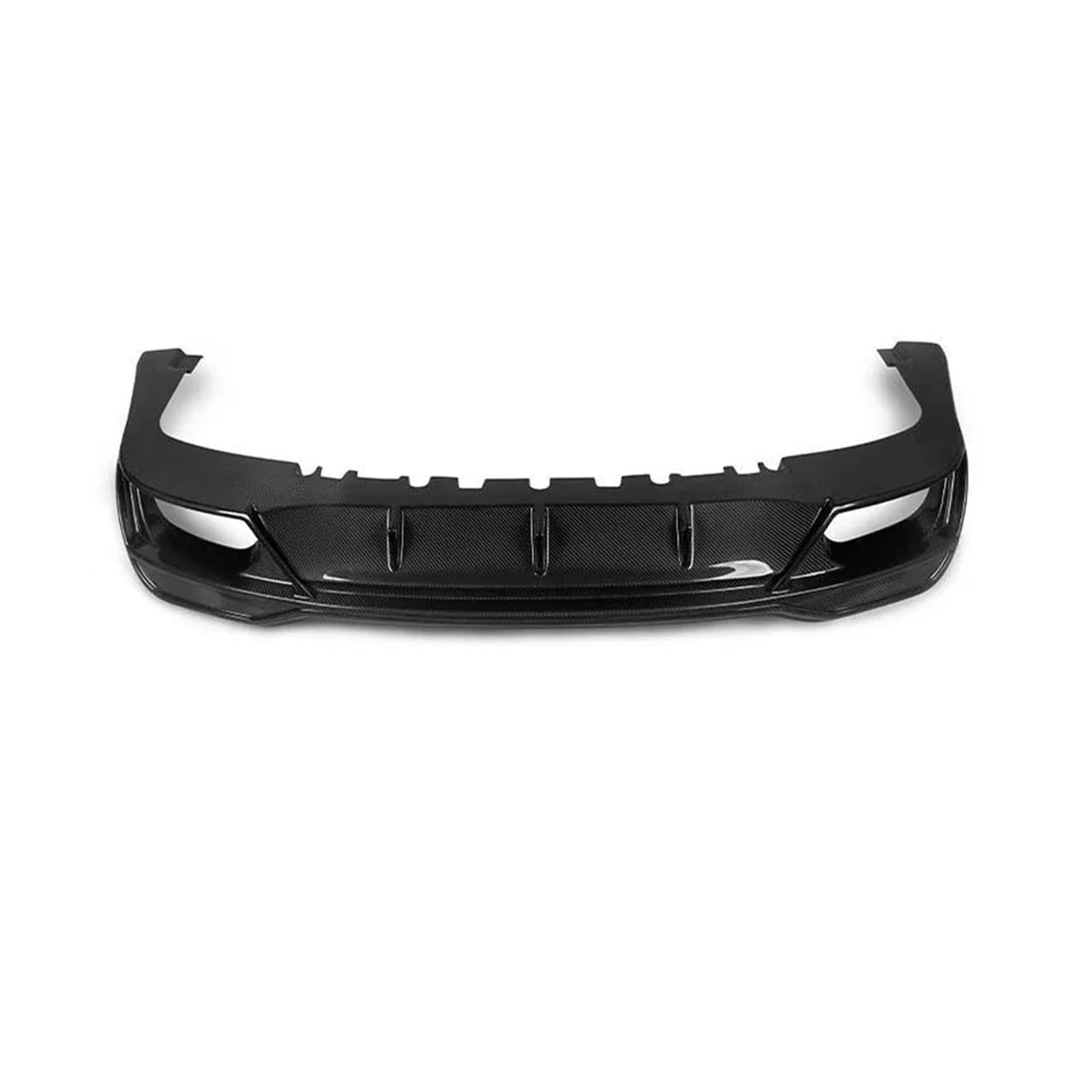 DACOLWZING Seitenschweller, Heckdiffusor, Stoßstange, Frontlippen, Heckspoiler, Karosserie-Kit, Verkleidung, Autozubehör, kompatibel mit Maserati -Ghibli MCD, trockene Kohlefaser(Rear diffuser) von DACOLWZING