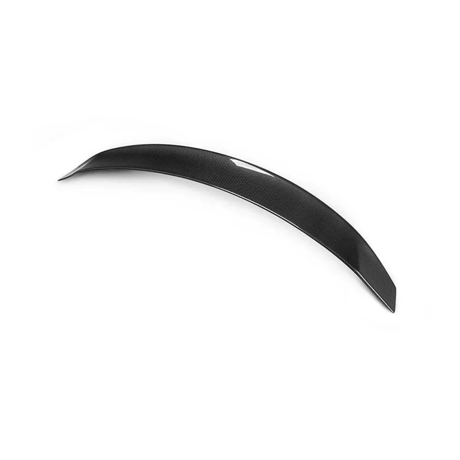 DACOLWZING Seitenschweller, Heckdiffusor, Stoßstange, Frontlippen, Heckspoiler, Karosserie-Kit, Verkleidung, Autozubehör, kompatibel mit Maserati -Ghibli MCD, trockene Kohlefaser(Rear spoiler) von DACOLWZING