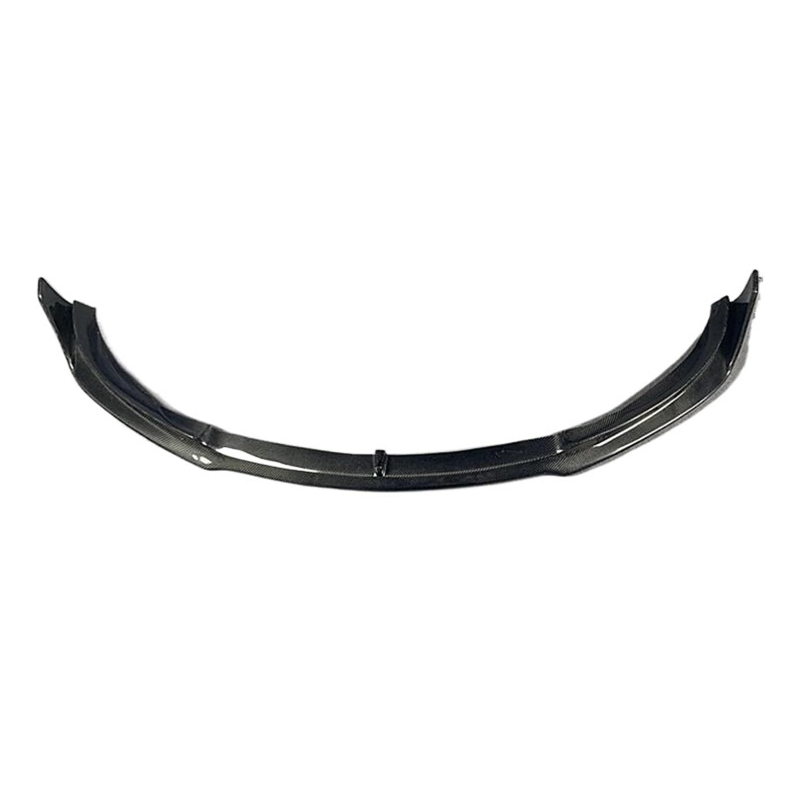 DACOLWZING Spoiler Frontlippe Splitter Heckspoilerlippe Diffusor Seitenschweller Schutz Kompatibel for Tesla -Modell 3 2018-2022 Echtkohlefaser(Front Lip) von DACOLWZING