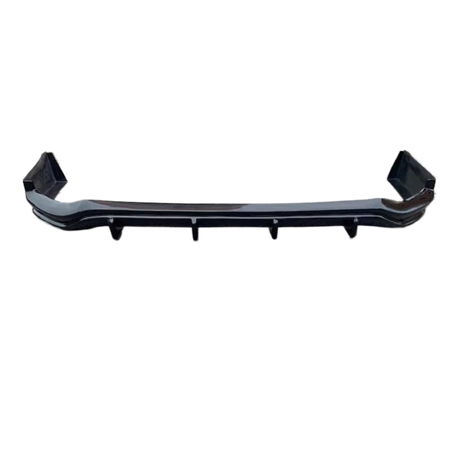 DACOLWZING Stoßstange Frontlippe Heckdiffusor Dachspoiler Seitenschweller Bodykit Kompatibel for Toyota -Corolla 2019-2023 ABS Hellschwarz(Rear Diffuser) von DACOLWZING