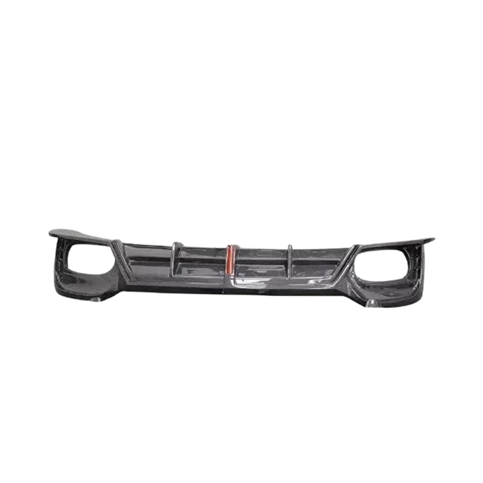 DACOLWZING Stoßstange Vorne Lippe Hinten Stamm Diffusor Dach Spoiler Kompatibel for Audi Q3 2019 2020 2021 2022 2023 2024 Real Carbon Fiber volle Körper Kit(Rear Diffuser) von DACOLWZING