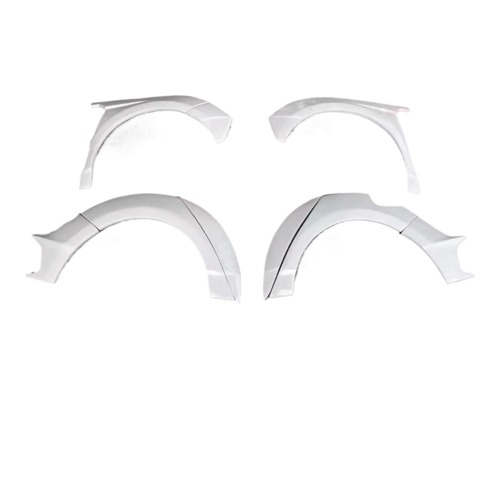 DACOLWZING Surround Front Lippe Seitenschweller Rad Augenbraue Autozubehör Body Kit Kompatibel for Geely -EMGRAND 4th Proton S70 2022-2024 Modifiziert(Wheel eyebrow) von DACOLWZING
