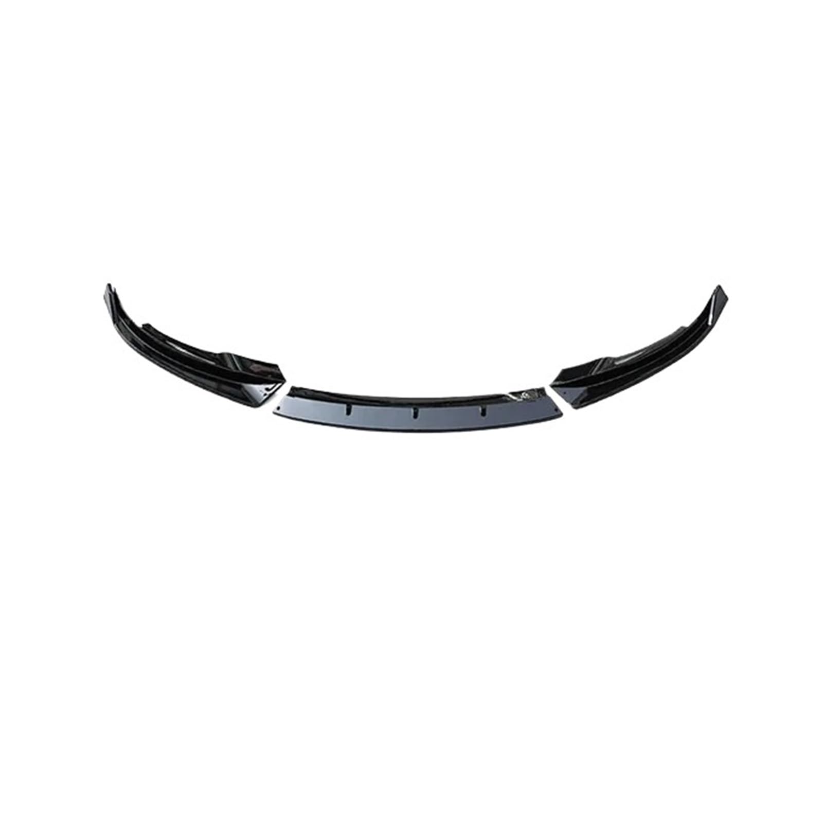 DACOLWZING Vordere und hintere Stoßstangenlippe, Seitenschwellererweiterungen, Diffusor, Kinndiffusor, Spoiler-Bodykit, kompatibel mit Modell 3 2017–2023, Modell Y 2017–2024(3 front lip) von DACOLWZING